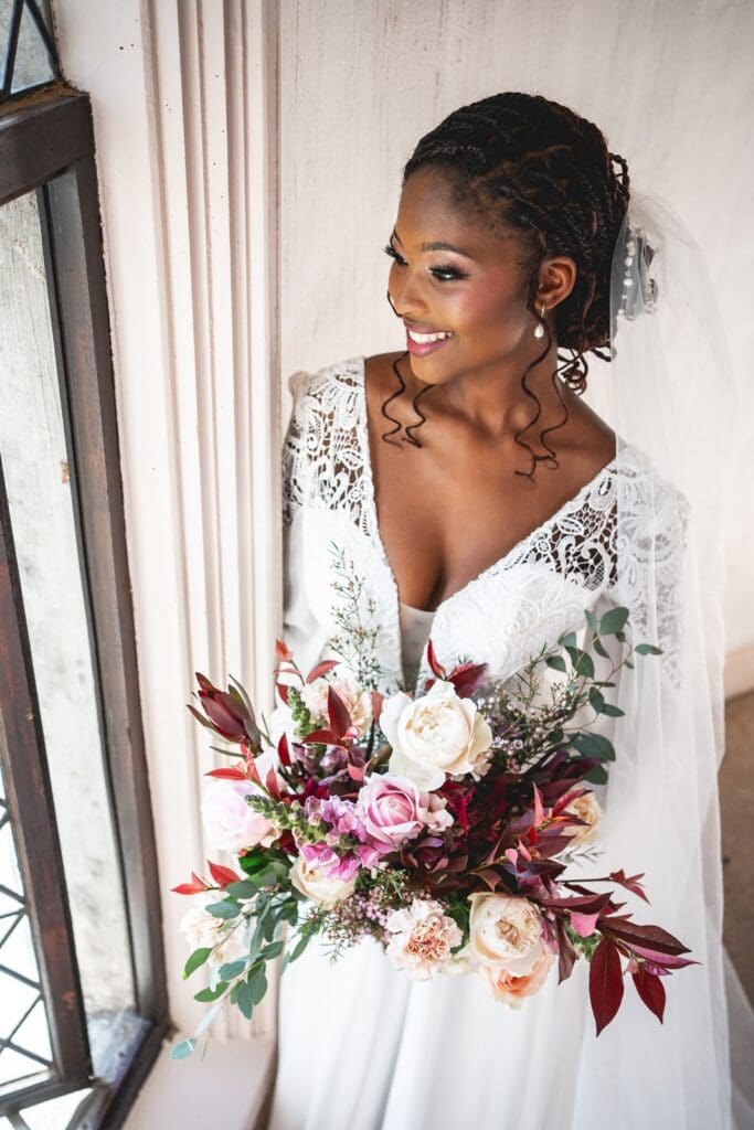 African bridal glam by Blush Make-Up