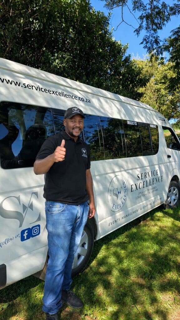 Shuttle bus from Service Excellence