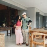 Michaela and Liam, owners of With Influence Videography